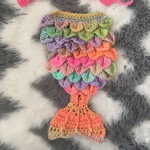 Newborn Mermaid Outfit - Handmade